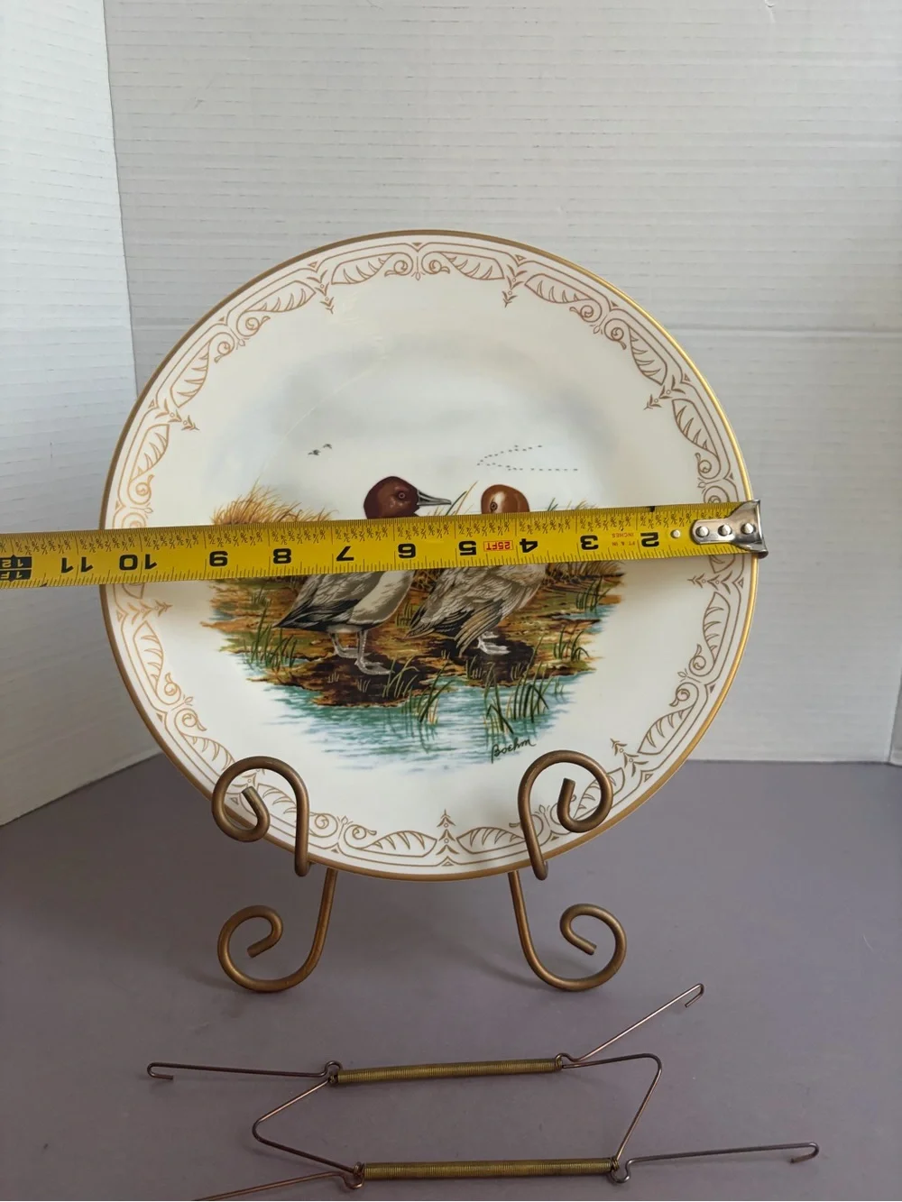 Edward Marshall Boehm Water Bird Plate Collection